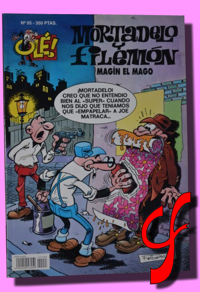 MORTADELO Y FILEMN. Magn el mago. N 55 Coleccin Ol